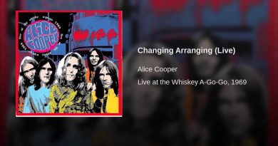 Alice Cooper - Changing Arranging