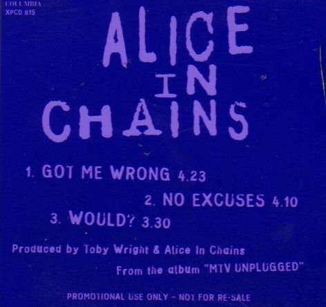 Alice In Chains - Got Me Wrong