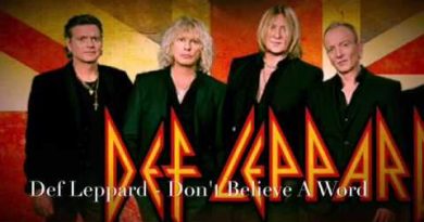Def Leppard - Don't Believe A Word