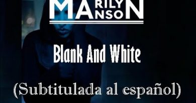 Marilyn Manson - Blank and White