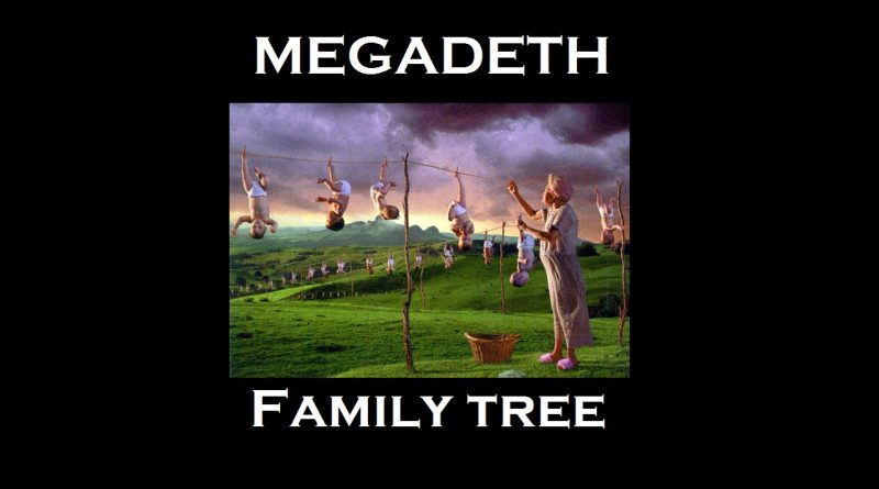 Megadeth - Family Tree