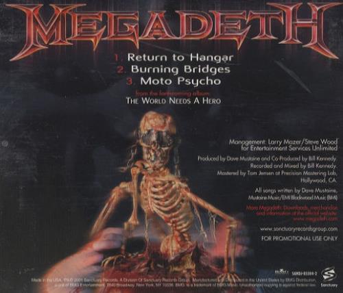 Megadeth - Return To Hangar