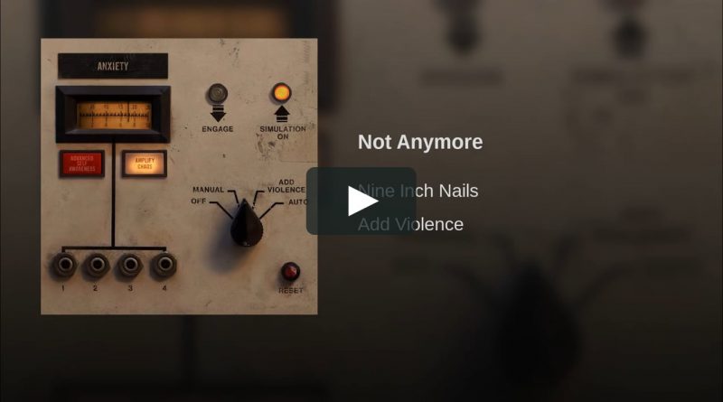 Nine Inch Nails - Not Anymore