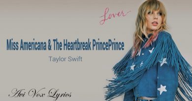 Taylor Swift - Miss Americana & The Heartbreak Prince
