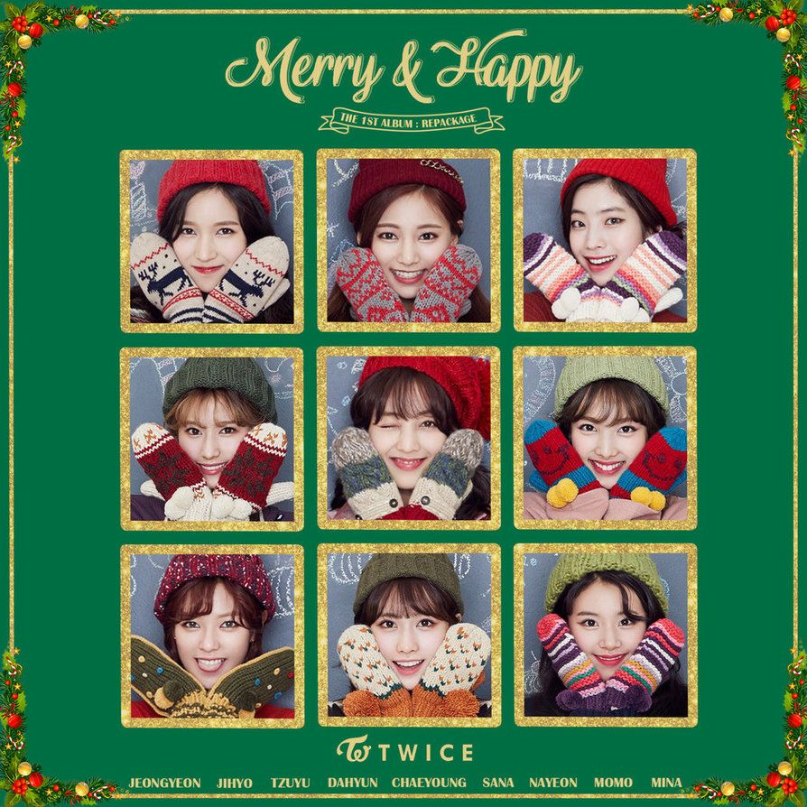 Twice Merry Happy Tekst