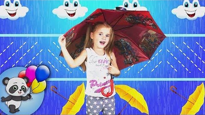 Майя и Маша детские песни - Дождик, дождик — уходи!