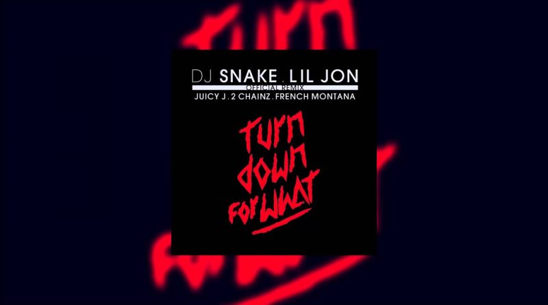 DJ Snake, Lil Jon, Juicy J, 2 Chainz, French Montana - Turn Down for What