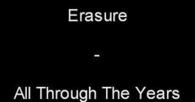 Erasure - All Through The Years