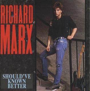 Richard Marx - Should've Known Better