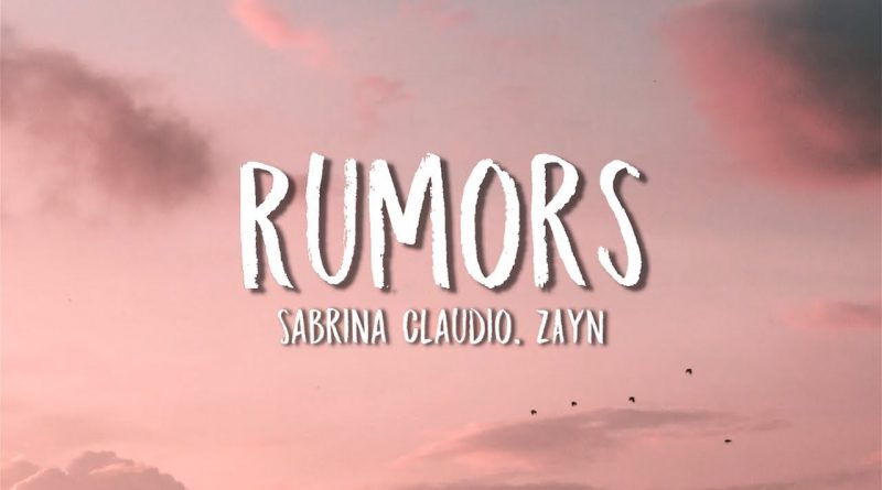 Sabrina Claudio, ZAYN - Rumors
