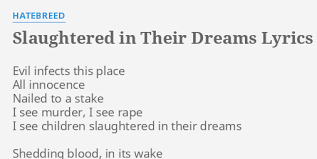 Hatebreed - Slaughtered in Their Dreams
