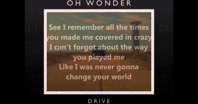 Oh Wonder - Drive