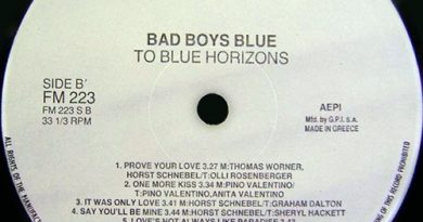 Bad Boys Blue - My Love For You