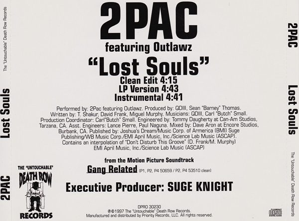 2pac - Lost Soulz