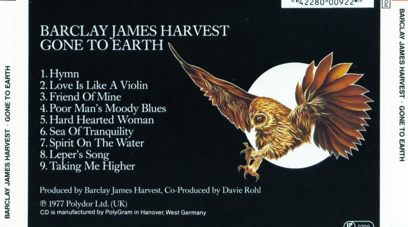 Barclay James Harvest - Love Is Like A Violin