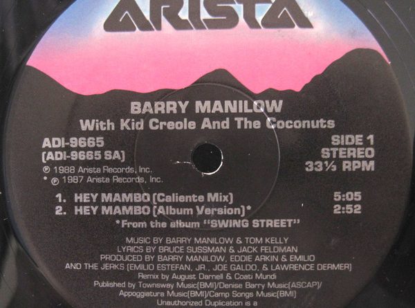 Barry Manilow - Hey, Mambo