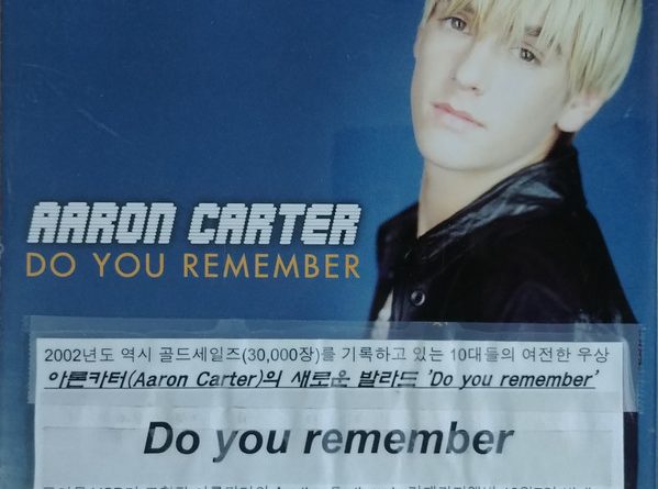 Aaron Carter - Do You Remember