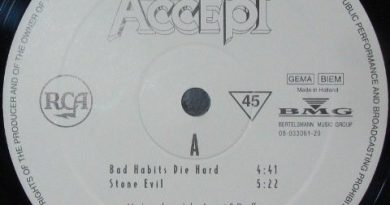 Accept - Bad Habits Die Hard