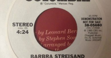 Barbra Streisand - Somewhere