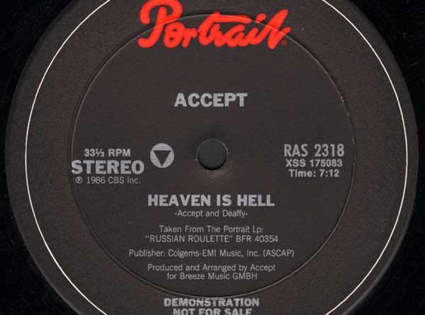 Accept - Heaven Is Hell