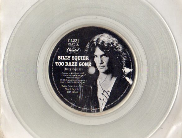 Billy Squier - Too Daze Gone