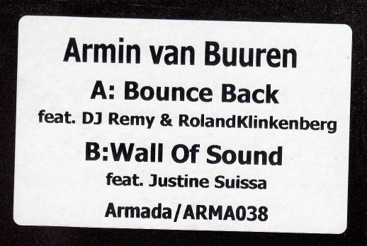 Armin van Buuren - Wall of Sound