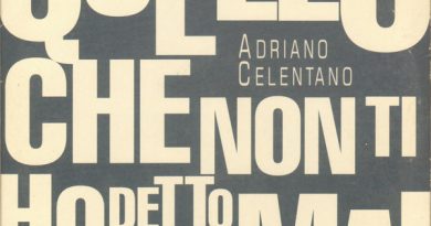 Adriano Celentano - Quello Che Non Ti Ho Detto Mai