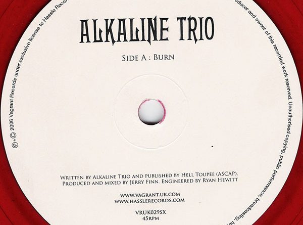 Alkaline Trio - Burn