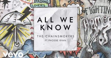 The Chainsmokers ft. phoebo Ryan - All We Know