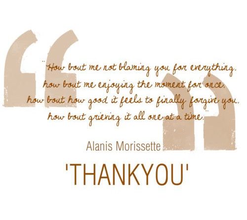 Alanis Morissette - Thank You
