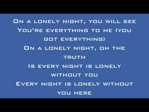 A Rocket To The Moon - On A Lonely Night