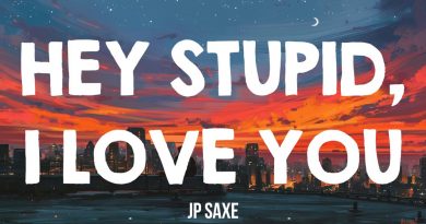 JP Saxe - Hey Stupid, I Love You