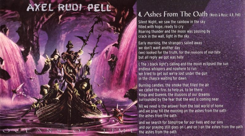 Axel Rudi Pell - Ashes From The Oath