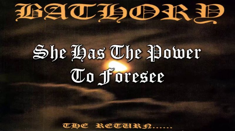 Bathory - Born For Burning