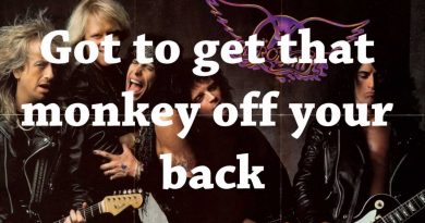 Aerosmith - Monkey On My Back