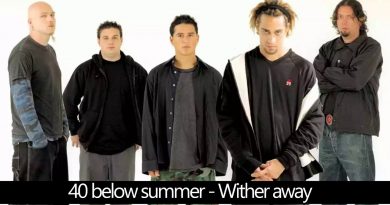 40 Below Summer - Wither Away