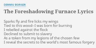 Dimmu Borgir - The Foreshadowing Furnace