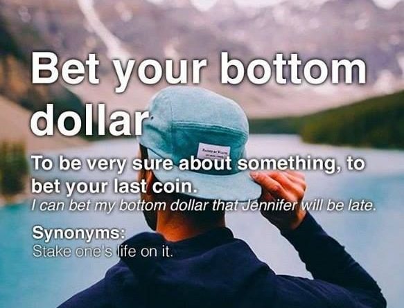 Bonfire - Bet Your Bottom Dollar