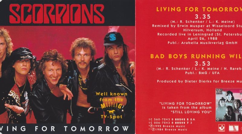 Scorpions - Living For Tomorrow