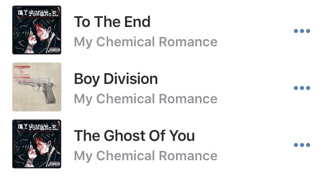My chemical romance аккорды