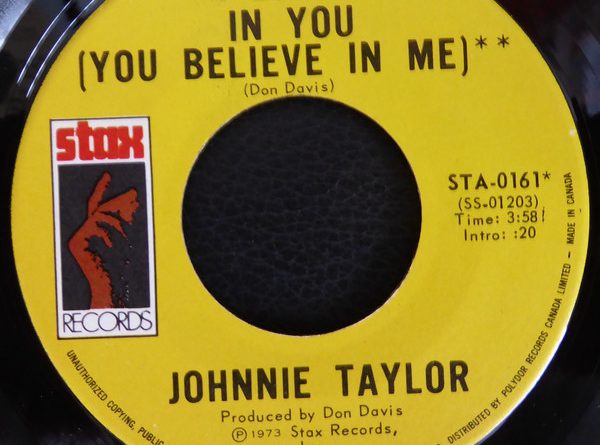 Johnnie Taylor - I Believe In You