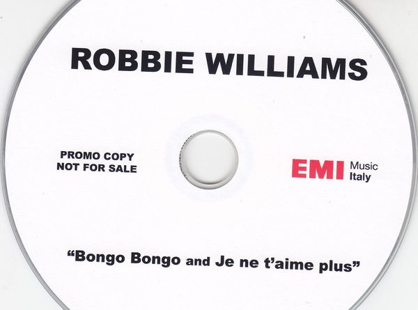 Robbie Williams - BONGO BONG And Je Ne T'Aime Plus