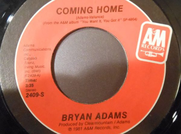 Bryan Adams - Coming Home