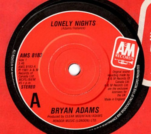 Bryan Adams - Lonely Nights