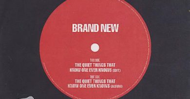 Brand New - The Quiet Things That No One Ever Knows