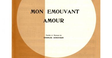 Charles Aznavour - Mon émouvant amour