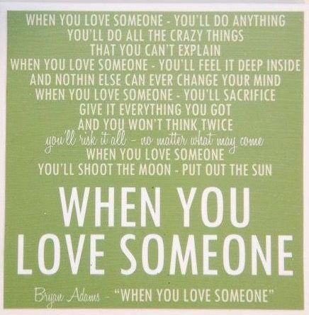 Bryan Adams - When You Love Someone