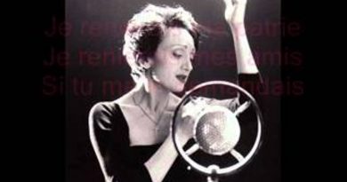Édith Piaf – Hymne à l'amour