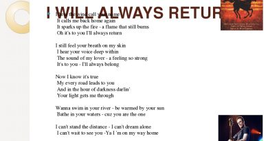 Bryan Adams - I Will Always Return