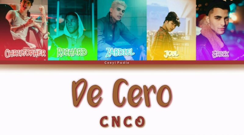 CNCO - De Cero